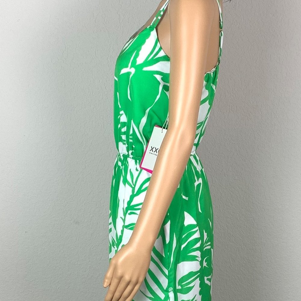 NWT LILLY PULITZER Target Green Leaf Jumpsuit - Picture 5 of 8